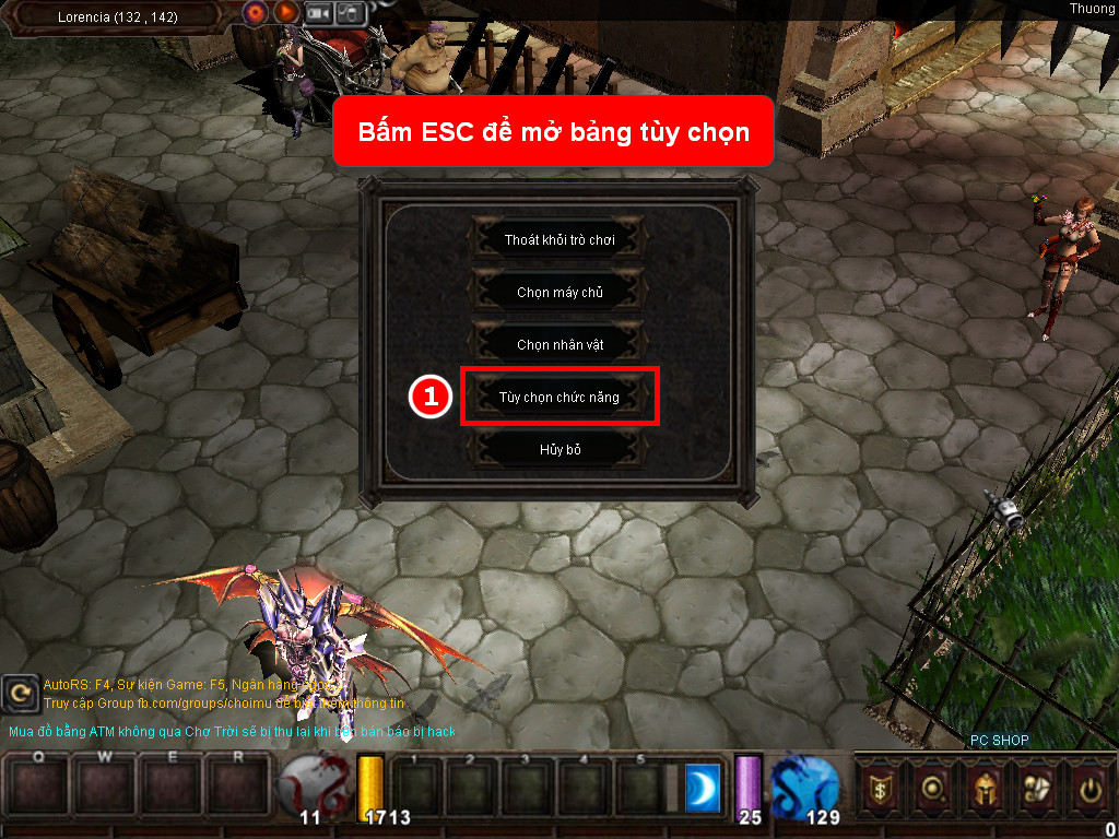 Chức năng chính của Game MU Anh Em Chức năng chính của Game MU Anh Em